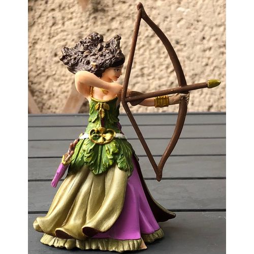 Figurine Elphe Avec Arc Papo 2014, Fantastique, Femme, Amazone