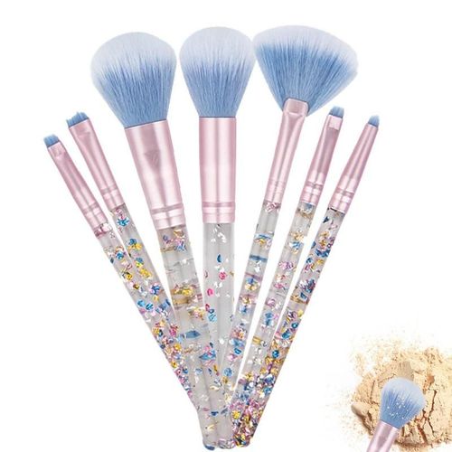 Ensemble De Pinceaux De Maquillage Pour Filles, Pour Fard À Paupières, Fard À Joues, Correcteur De Fond De Teint, Noël 