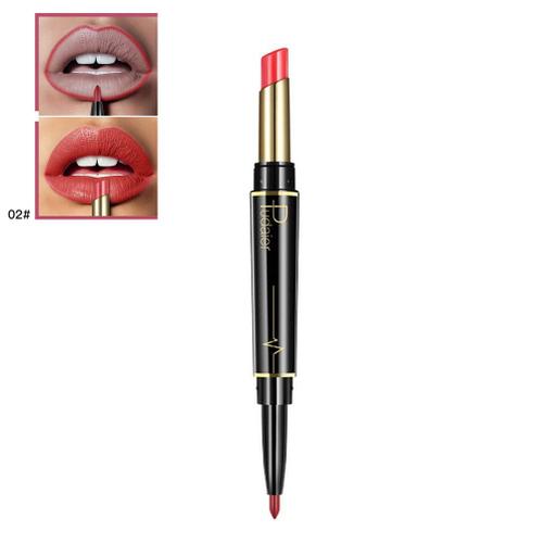 Crayon À Lèvres Double Extrémité, Résiste À L'eau, 256 Jules Liner, Rouge À Lèvres 