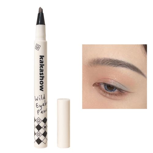 Crayon À Sourcils De Précision Pour Femmes Et Filles, Avec Pointes De Brosse, Résistant Aux Taches 