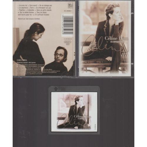 Minidisc Celine Dion : S'il Suffisait D'aimer .Incluant Je Crois Toi .Réalisé Par Jean Jacques Goldman .Label Columbia