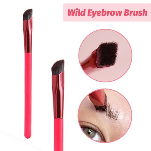 Brosse À Sourcils Sauvage, Carré, Peinture Stéréoscopique, Ligne De Cheveux, Pâte, Artefact, Pinceaux De Maquillage, 1 Pièce 