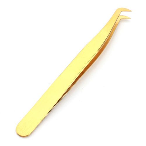 Pince À Épiler En Éventail En Acier Inoxydable, Pour Extension De Cils, Volume 3d/6d 
