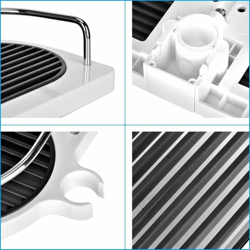 Etagere De Douche Telescopique Poteau Reglable Organiseur De... - 5
