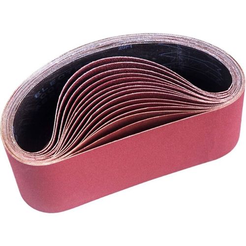 Bande Abrasive 100 x 610 mm, Bandes Abrasives Mixte (3x grains 80/120/150/240/400) pour Ponceuses a Bande£¿15 pieces £© goodnice