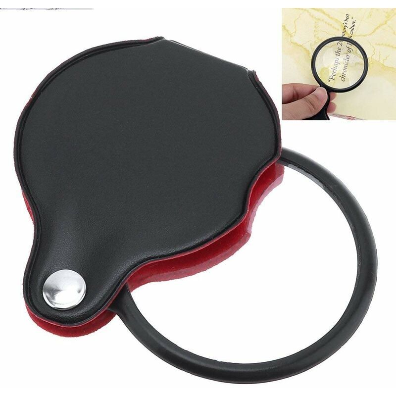 Loupe grossissement x 8 modes Loupe avec mini Loupe mains an... - 2