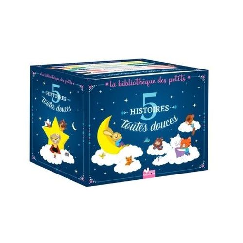 La Bibliothèque Des Petits - 5 Histoires Toutes Douces - Coffret En 5 Volumes : Bonne Nuit - Je T'aime Tant - Papa Bisous - Quand Je Serai Grand ! - Super Souricette Et Les Dents Du Bonheur...