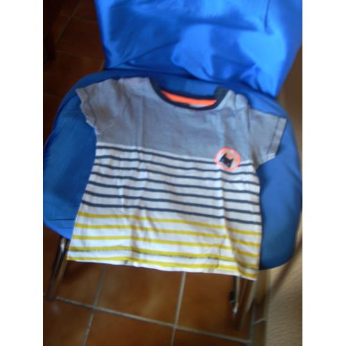 T-Shirt Manches Courtes 24 Mois.