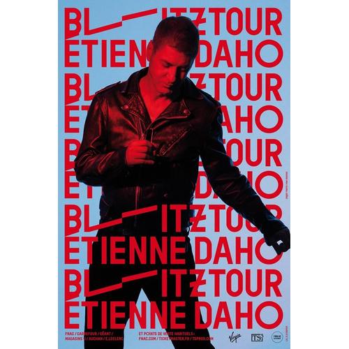 Etienne Daho - Blitz Tour - 80x120cm - Affiche / Poster Envoi En Tube