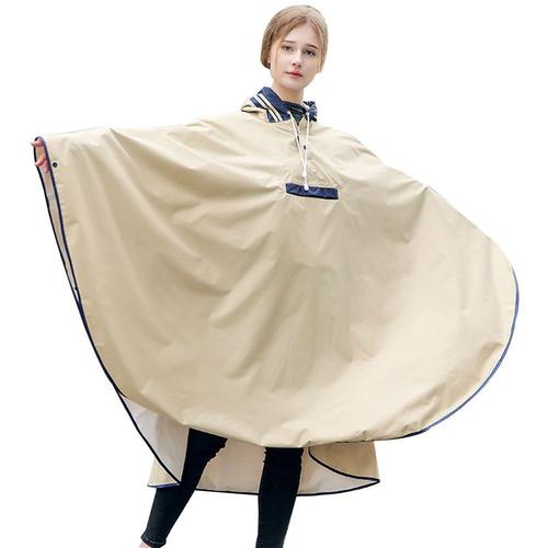 Lucky_Mall Cape Impermeable Adulte Mode Confortable Respirant Kaki M Lucky_Mall