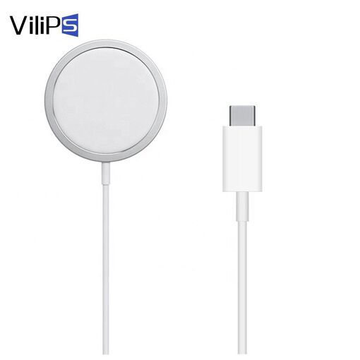 Anneau Magnétique MagSafe Pour IPhone 12 / 12 Pro / 12 Pro Max - Charge Sans Fil - Argenté