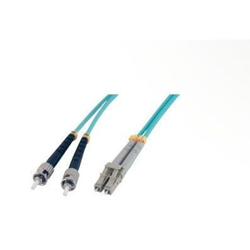 MCL Samar - Câble réseau - LC multi-mode (M) pour ST multi-mode (M) - 1 m - fibre optique - 50 / 125 microns - OM3