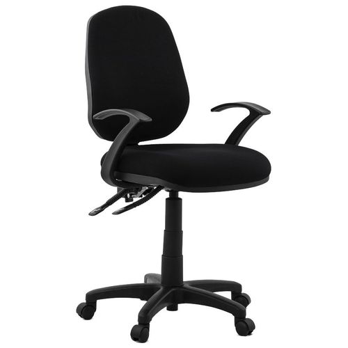 Siège De Bureau 'tipi' En Tissu Noir