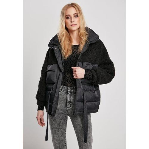 Veste Femme Sherpa Mix Puffer (Grandes Tailles)