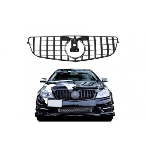 Calandre Pour Mercedes C Classe W204 S204 07-14 Gt-R Panamericana Look
