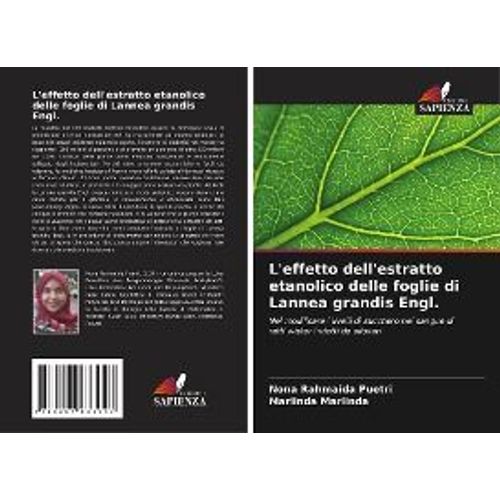 L'effetto Dell'estratto Etanolico Delle Foglie Di Lannea Grandis Engl.