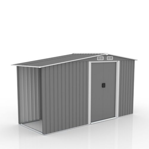 Abri De Jardin 4.38m2 Avec Abri Bûches Vosges