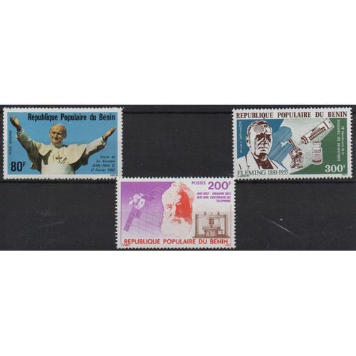 Bénin Timbres Personnalités Célèbres