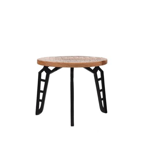 Label51 Table D'angle Flintstone 45x39 Cm