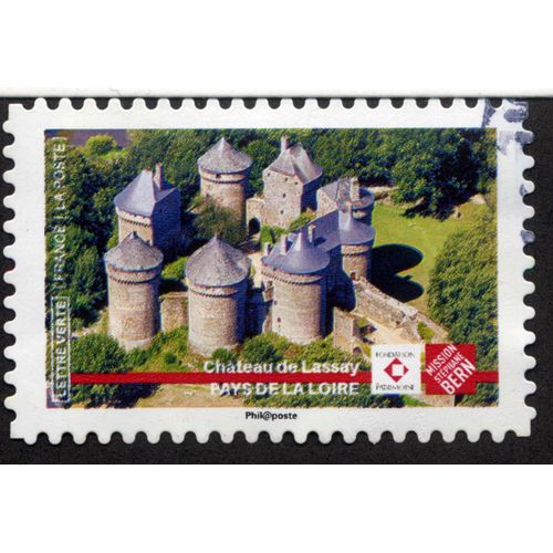 Timbre Chateau De Lassay,Pays De La Loire.2019