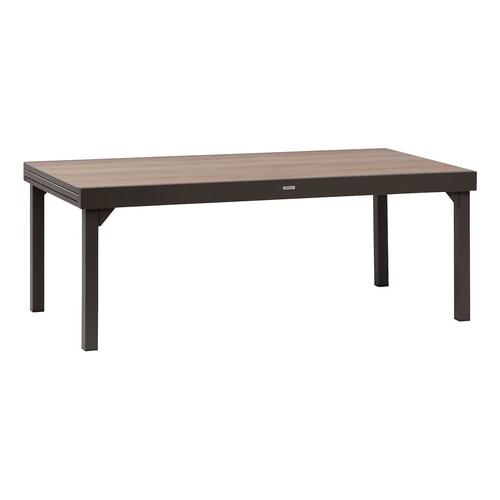 Table De Jardin Extensible Piazza En Aluminium - 12 Places