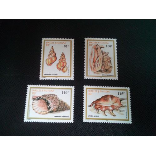 Timbre Wallis Et Futuna Yt Pa 209 A Pa 212 Séries: Coquillages 1999 ( 061204 )