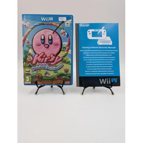 Jeu Nintendo Wii U Kirby And The Rainbow Paintbrush (Et Le Pinceau Arc-En-Ciel) (Boite Nl)