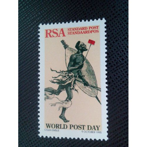 Timbre Afrique Du Sud Yt 888 Facteur Africain 1995 ( 091204 )