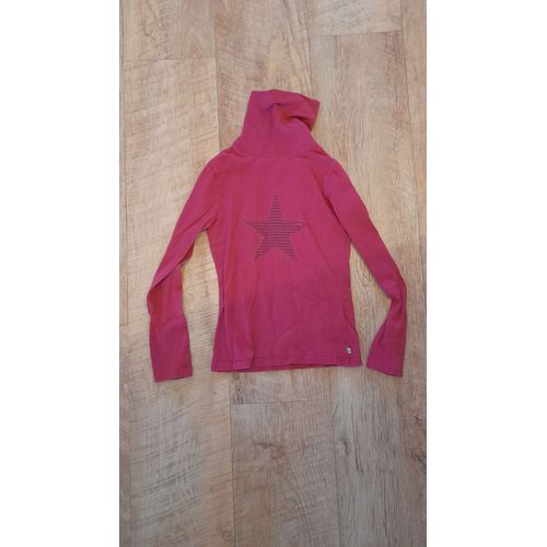 T-Shirt Fille Col Roulé Okaidi 10 Ans