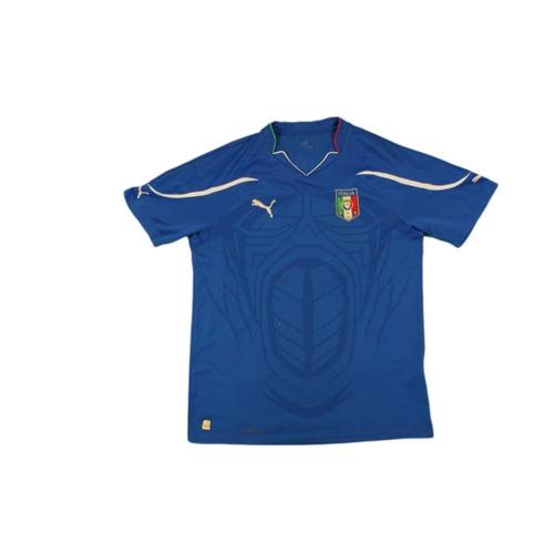 Maillot De Football Rétro Domicile Équipe D'italie N°19 Renouf 2010-2011