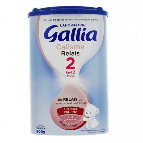 Gallia Calisma Relais Lait 2e Âge 800g