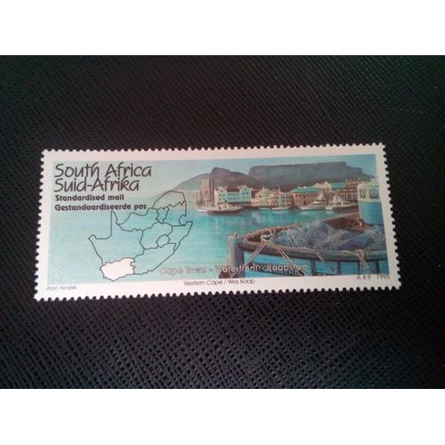 Timbre Afrique Du Sud Yt 871 Front De Mer Du Cap 1995 ( 091204 )