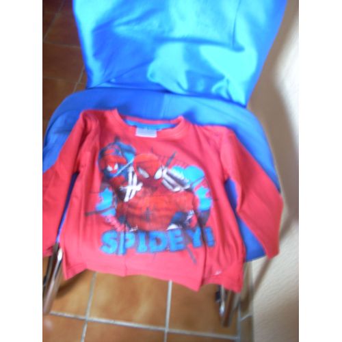 T-Shirt Manches Longues Spiderman 3 Ans.