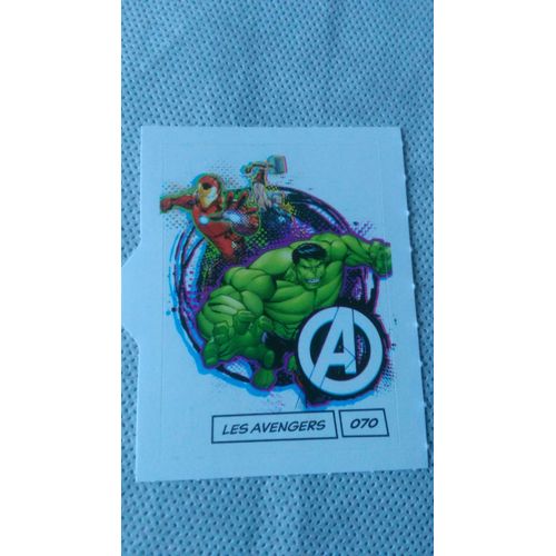 Autocollant Marvel Leclerc 2020 Les Avengers 070
