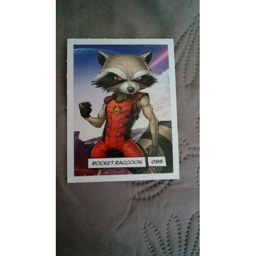 Autocollant Marvel Leclerc 2020 Rocket Raccoon 095