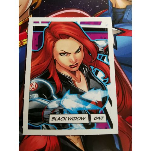 Autocollant Marvel Leclerc 2020 Black Widow 047