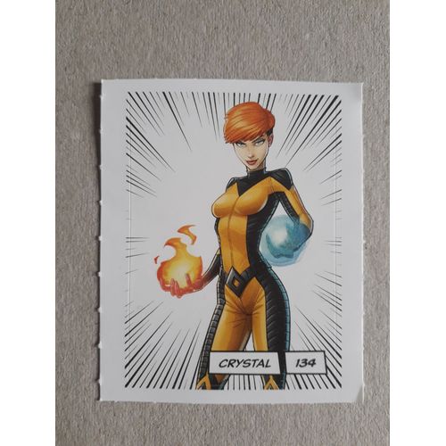 Autocollant Marvel Leclerc 2020 134