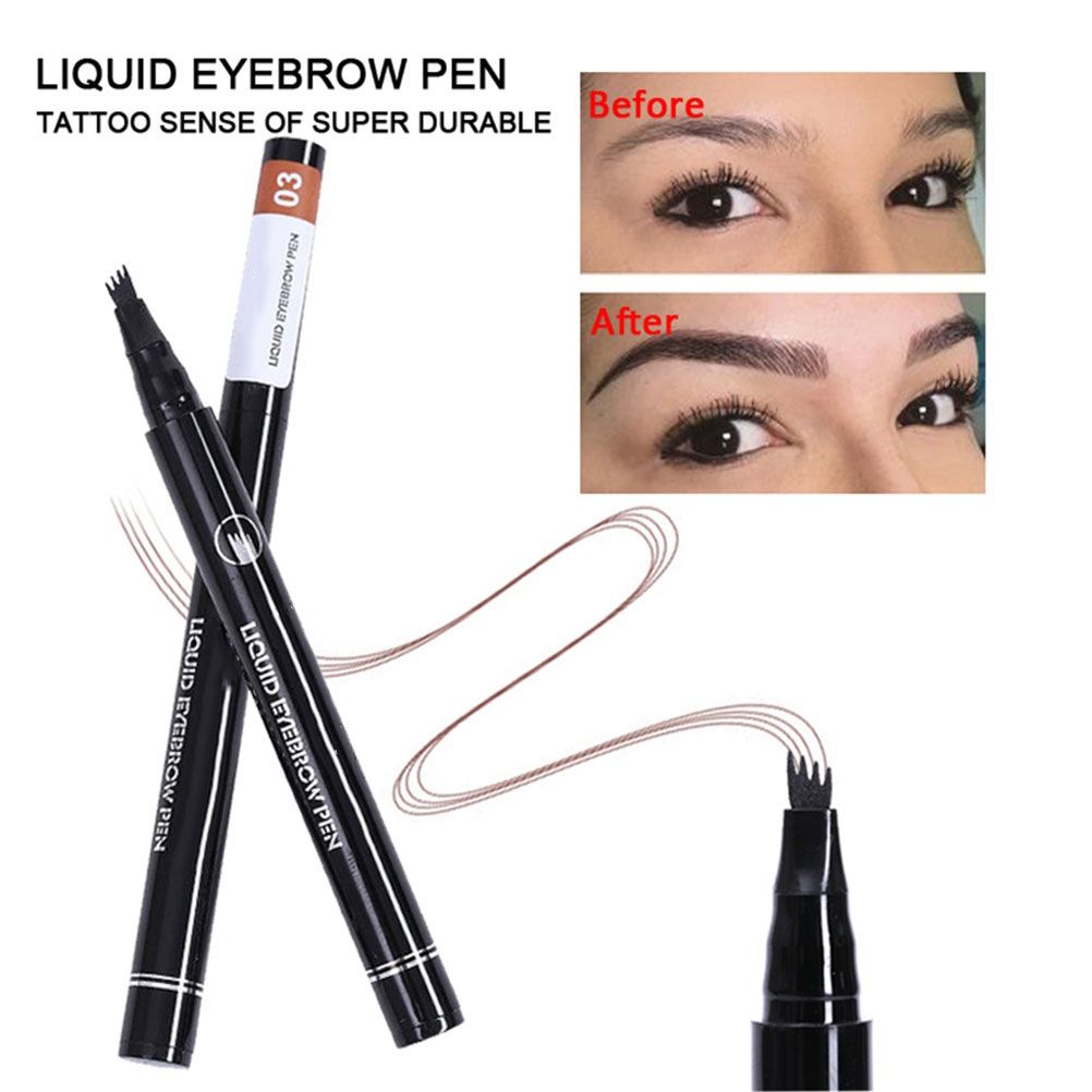 Crayon  Sourcils  Pointe De Fourche tanche Longue Dure, ... - 4