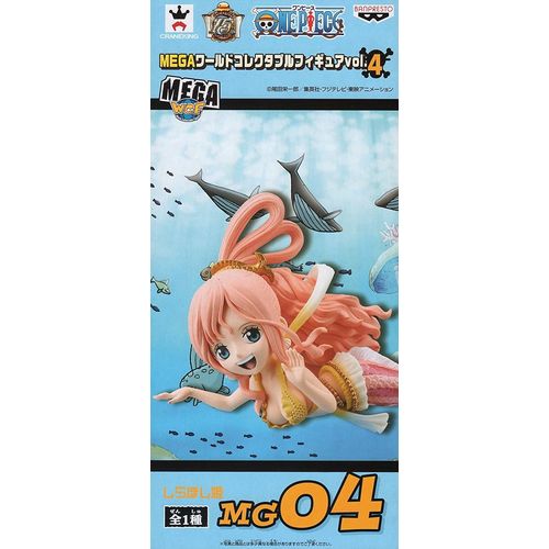 One Piece Mega World Collectible Figure Vol.4 Princess Shirahoshi Mg04 One Piece Anime Prize Banpresto [Import Japonais]