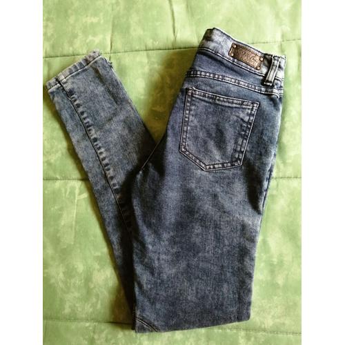 Jeans Slim Double Stone Naf Naf Taille 34 Neuf Avec Étiquette