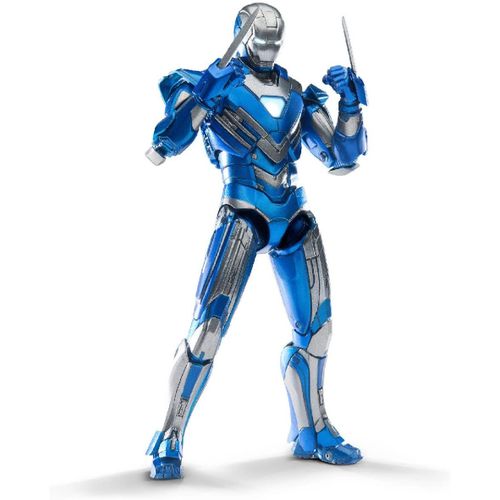 Iron Man 3/ Iron Man Mark 30 Blue Steel 1/12 Omniclass Collectible Figure [Import Japonais]