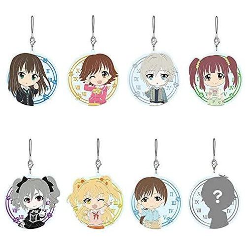 Nendoroid Purasu Idol Master Cinderella Girls Trading Rubber Strap Vol. 2, 8-Piece Box [Import Japonais]