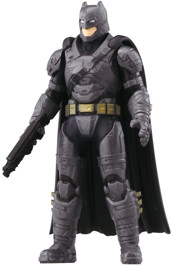 Metacolle Dc Armored Batman Approx. 78mm Painted Die-Cast Movable Figure [Import Japonais]