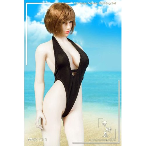 1/6 Pvc Figure Accessories / Manmodel Mm012-B One-Piece Low-Cut Swimwear Sexy Beauty Swimsuit (Not Including The Body And Head) [Import Japonais]