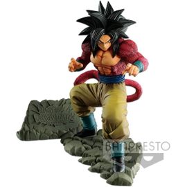Ichiban Kuji Lottery - Dragon Ball Ultmate Evolution With Dokkan Battle Collaboration Prize 4th Anniversary Figure - Super Saiyan 4 Son Goku [Import Japonais]