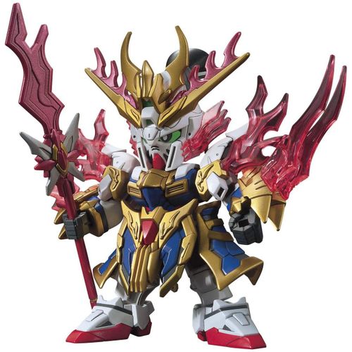 Sd Gundam Sangui Sokkeden Zhang Fei God Gundam Color-Coded Plastic Model [Import Japonais]
