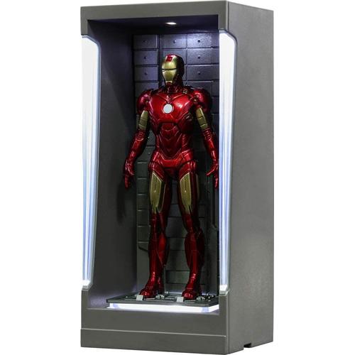 Movie Masterpiece Compact] [Movie Masterpiece Compact] [Iron Man 3] Miniature Figure Iron Man Mark 4 (With Hall Of Armor) [Import Japonais]