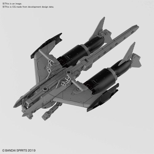 30mm Exavehicle (Attack Submarine Ver.) [Light Gray] 1/144 Scale Color-Coded Plastic Model [Import Japonais]