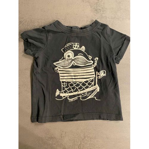 T-Shirt Noir Et Blanc Dpam