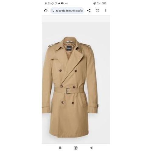 Gabardine (Trench) Homme Hugo Boss (Original)